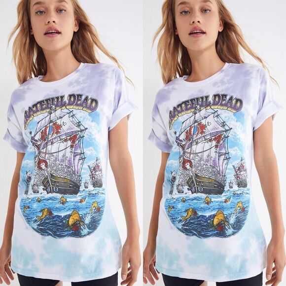 Urban Outfitters Grateful Dead Tie-Dye Tee - Picture 1 of 3